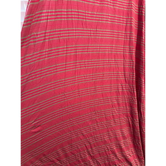 Apt 9 Pink Striped Long Flowy Sleeveless Maxi Dress size xl - Picture 3 of 7